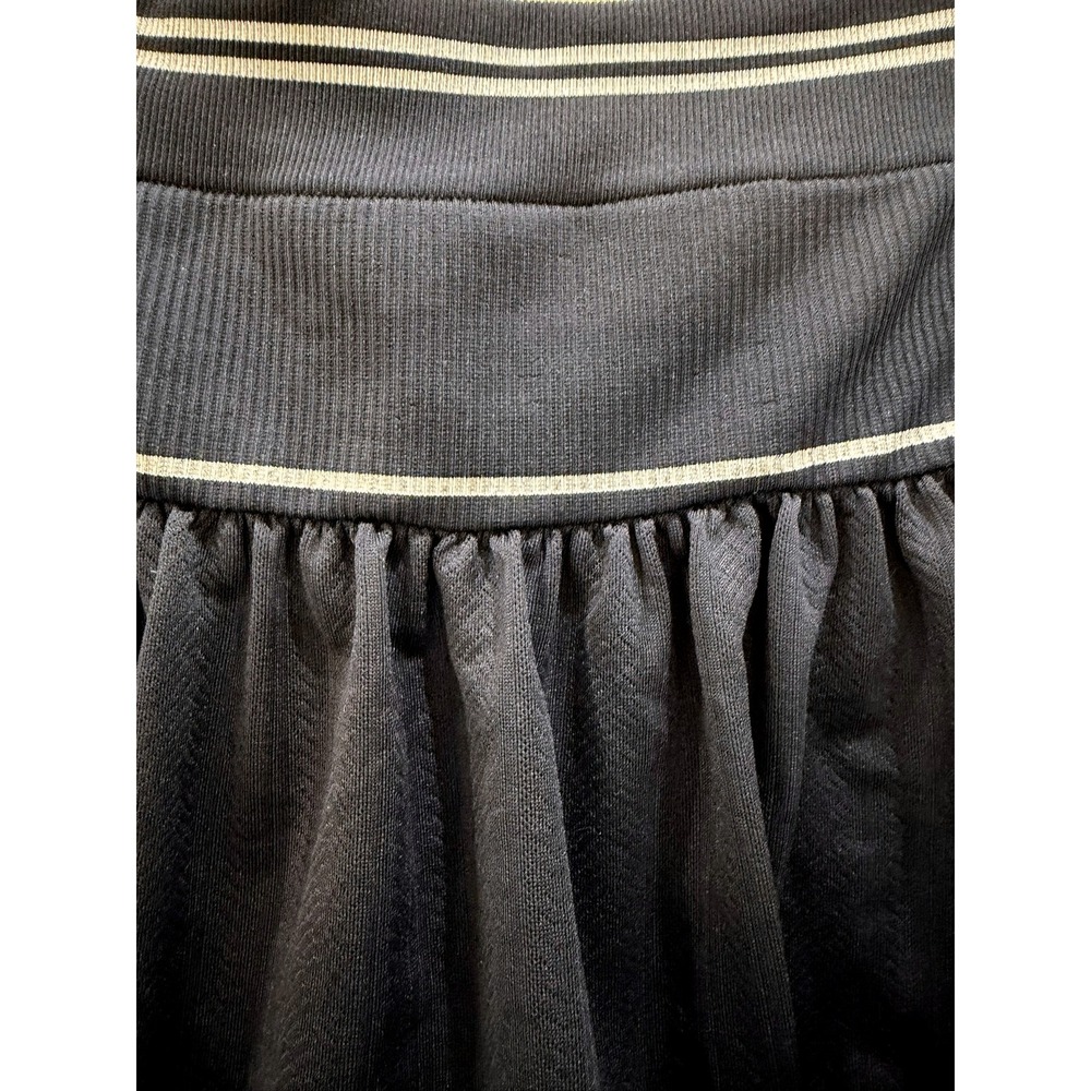 All in Motion Navy Blue Knit Skort High Rise Athletic Stripe Trim Large NEW - Picture 2 of 5